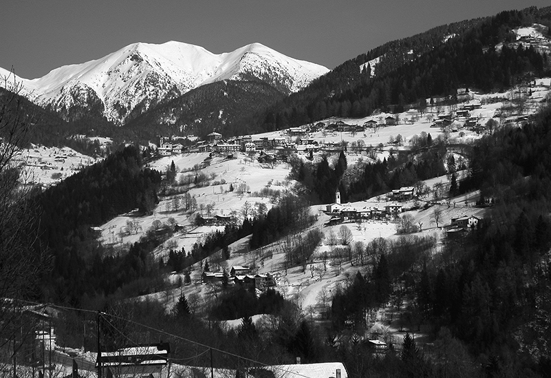 Fersental (Bersntol)-Valle del Férsina: Winter